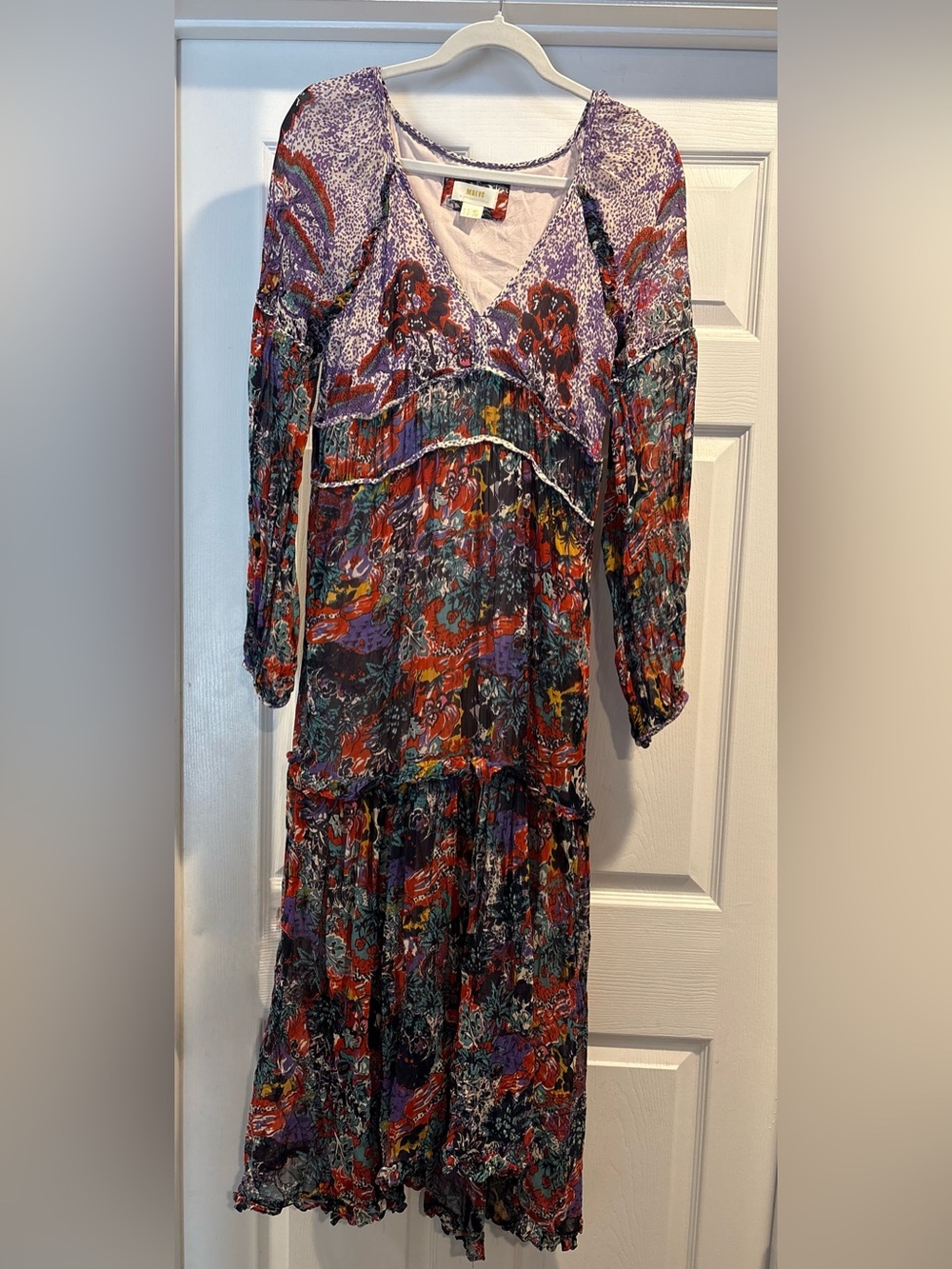 Anthropology Maeve Annabella Boho Maxi Dress - Picture 5 of 7